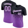 Black and Medium Purple