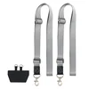 2 gray long ropes + 2 clips (opp packaging bag)