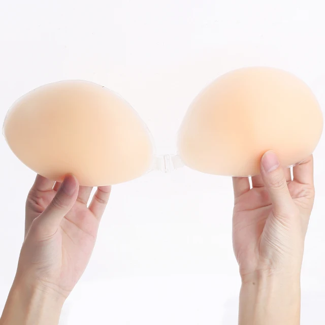Good price  invisible adhesive bra push up strapless reusable women silicone bra nipple covers silicone reusable breast bra