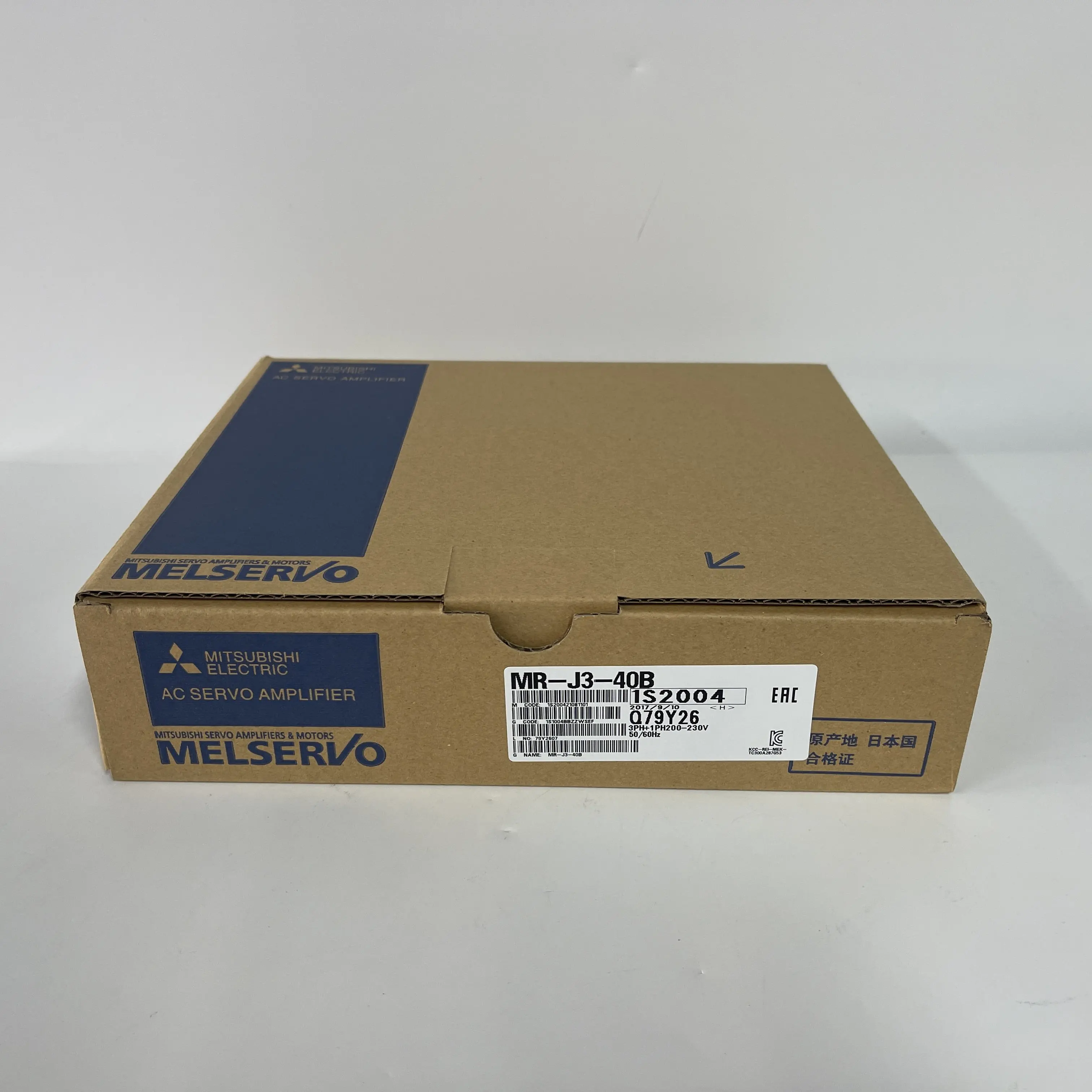 MITSUBISHI AC Servo Amplifier MR-J3 Series MR-J3-40B