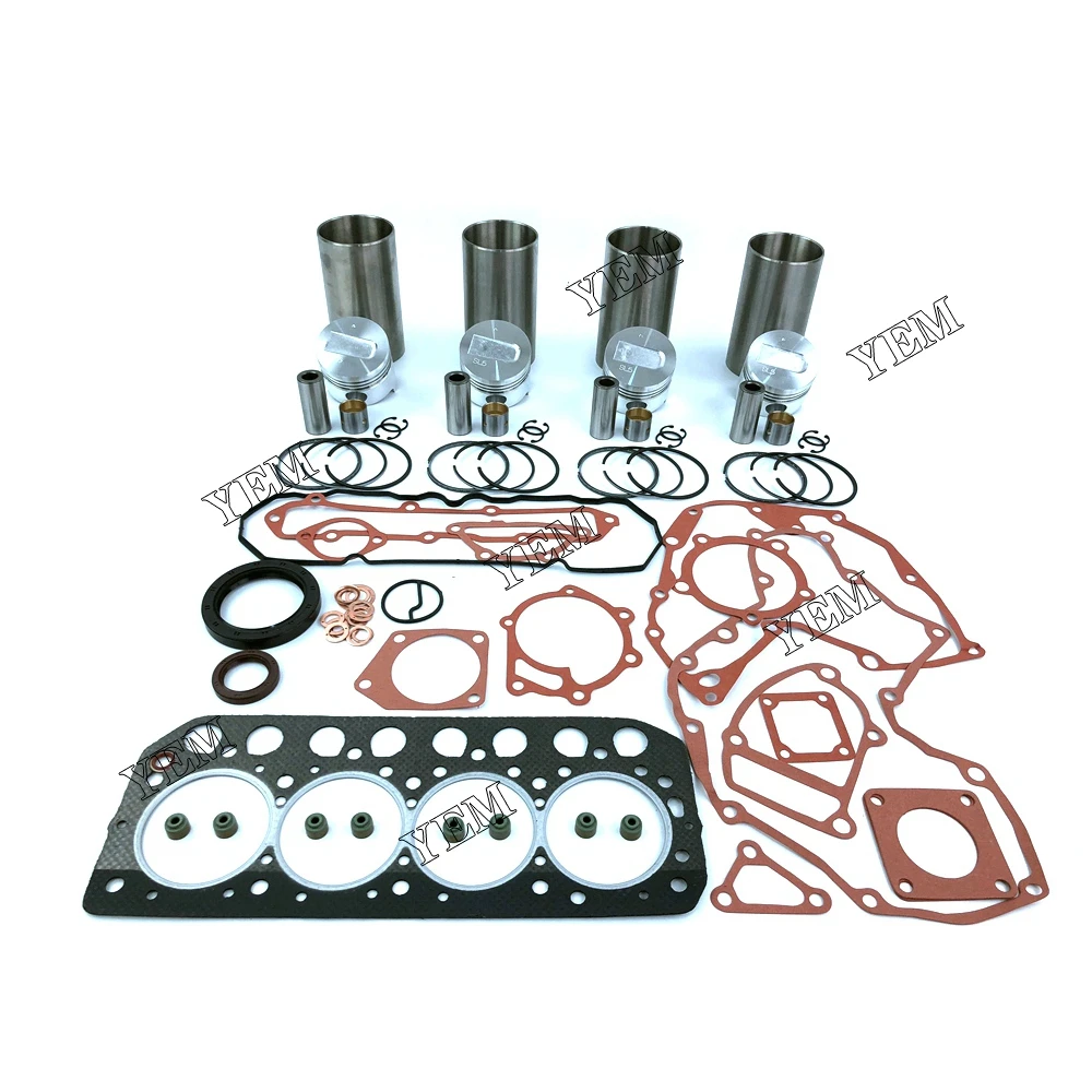 S4L Engine Rebuilding Kit With Cylinder Gaskets Piston Rings Liner for Mitsubishi Engine Rebuild Aftermarket Parts