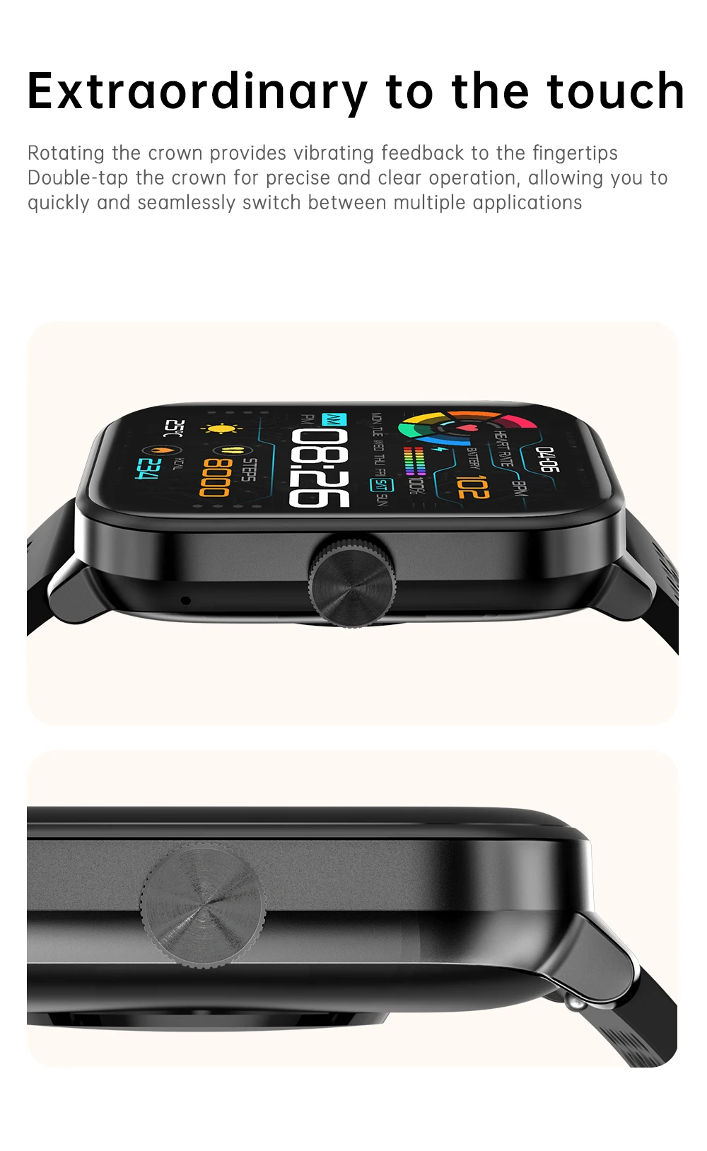 If you are searching for a supplier of a product with perfect quality control and highly competitive prices, which gives you an advantage in expanding your local market, then contact us now!  Competitive suppliers of  2026 F19 GPS Smart Watch Motion Tracking 1.85inch Square Screen BT Call Heart Rate Sleep Monitoring Sport Smartwatch Men IOS