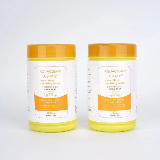Wholesale Cleaning wet wipes hand sanitizing wipes 80pcs