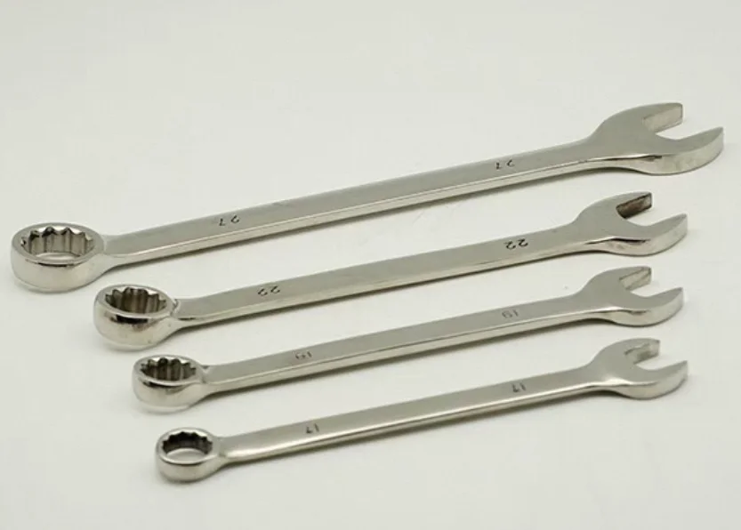 304 Stainless Steel Anti-Magnetic Corrosion Resistance Combination Wrench High Temperature Resistance Rust-Free Forging Services factory
