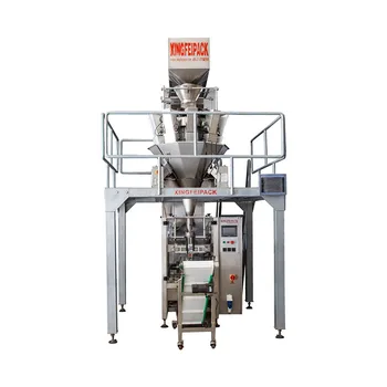 Automatic Vertical Rice Salt Grain Bean Cereal Bag Filling Machine Sugar Pouch Packing Machine
