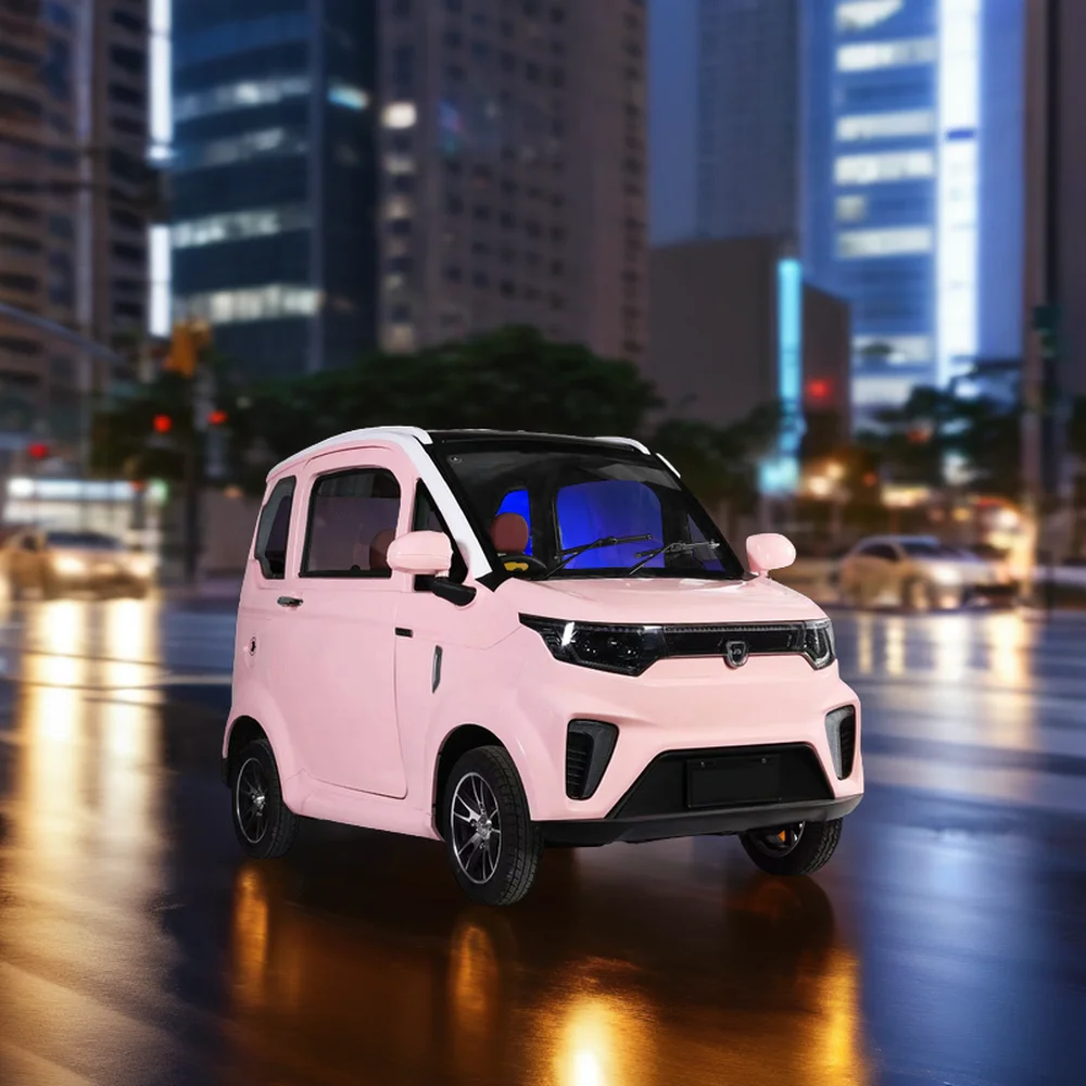 2024 Germany Euro Hot Selling Cheap Closed Mini Electric Car Tricycle Adult for Sale with EEC COC Long Range 220KM