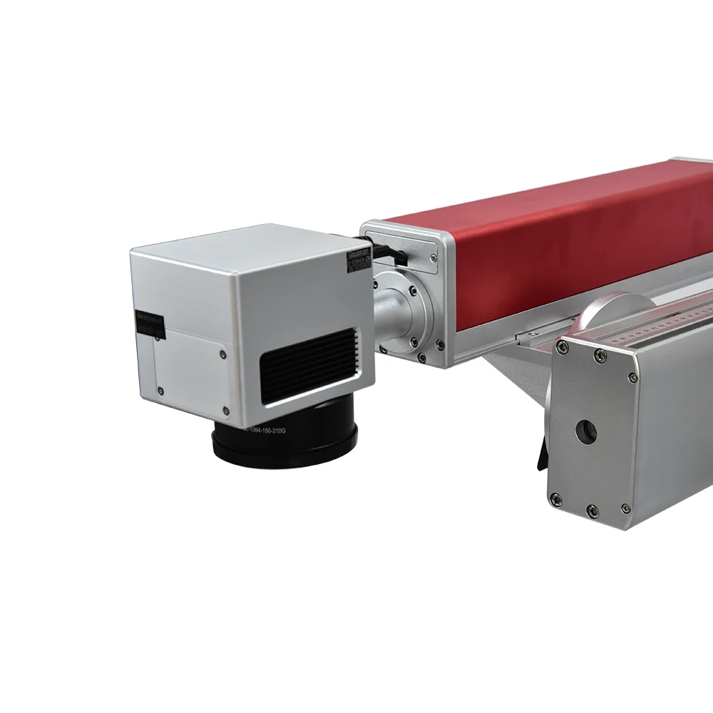 High Speed Dynamic Touch Screen Date Serial Number Online Flying Fiber Laser Marking Machine for Pvc Plastic Pipe and Pe Cable