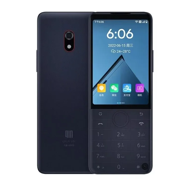 Qin F22 Pro Android Keypad Phone 3.5 Inch Touch + Button Wifi 64GB 4G Global Smart Android 12 Mobile Phone