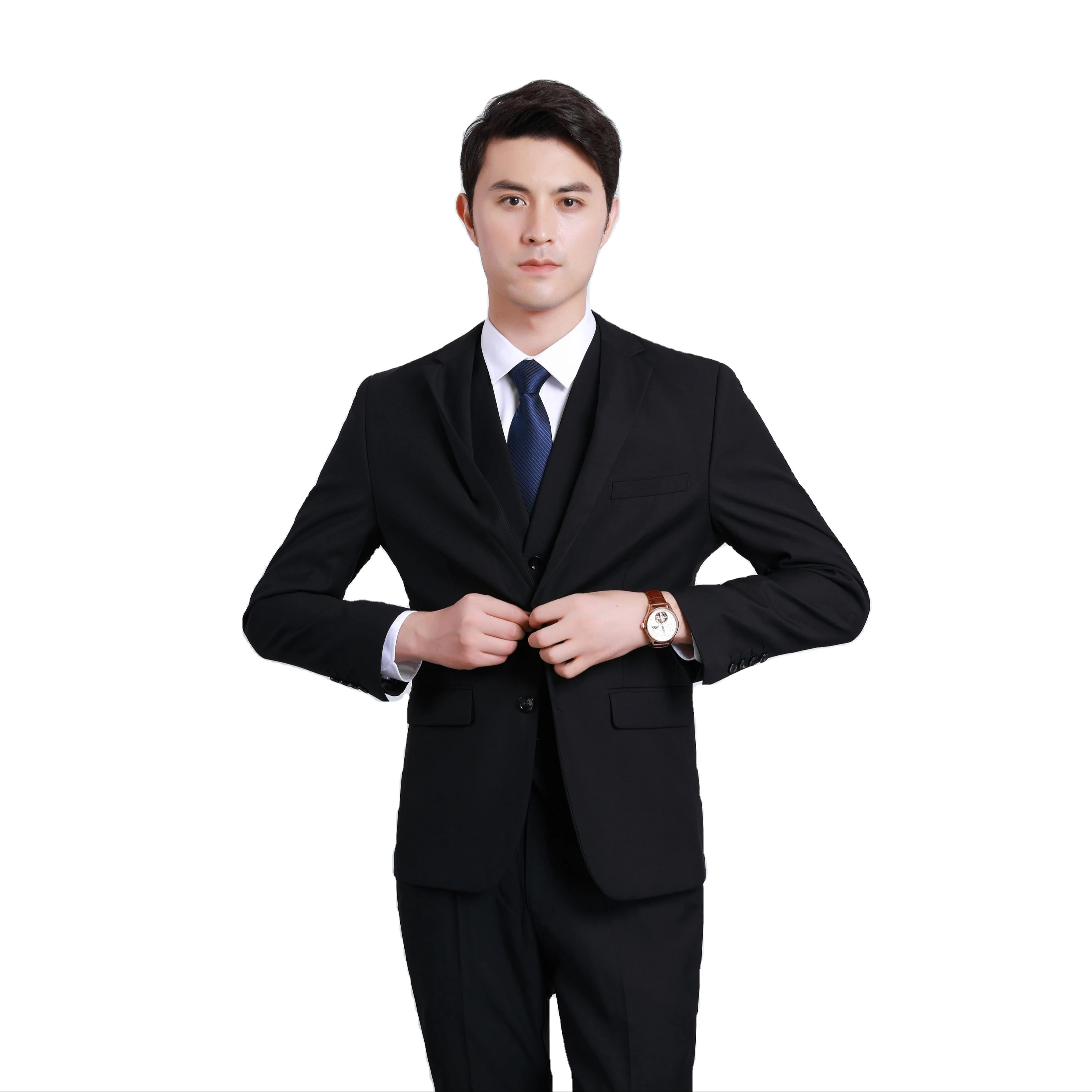 perfect fit formal dress for men OppoSuits Men's Solid Color Suit - Charcool main image 1