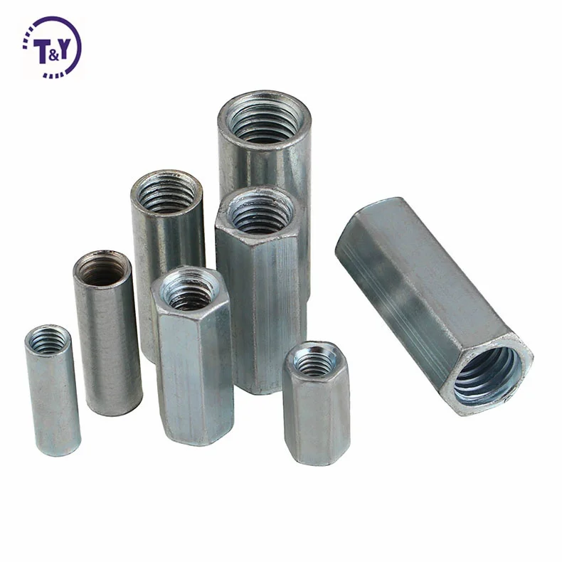 M10 1.25 Right And Left Hand Threaded Rod Coupler Reducing Coupling