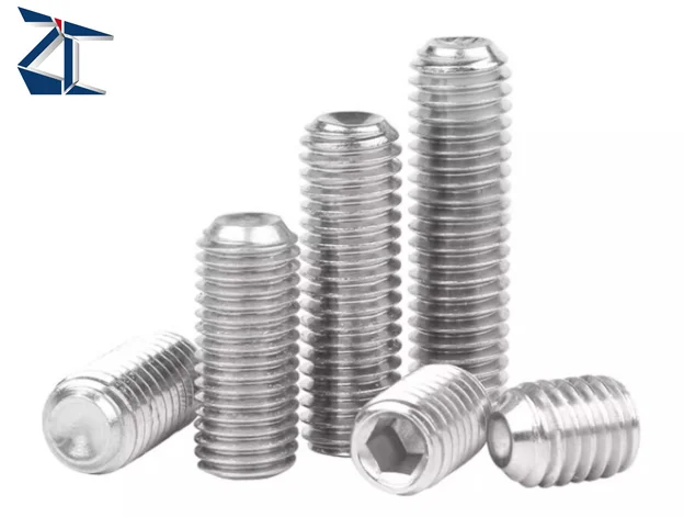 product factory customized 304 stainless steel grub screw m7 grub set screw hollow grub screw-58