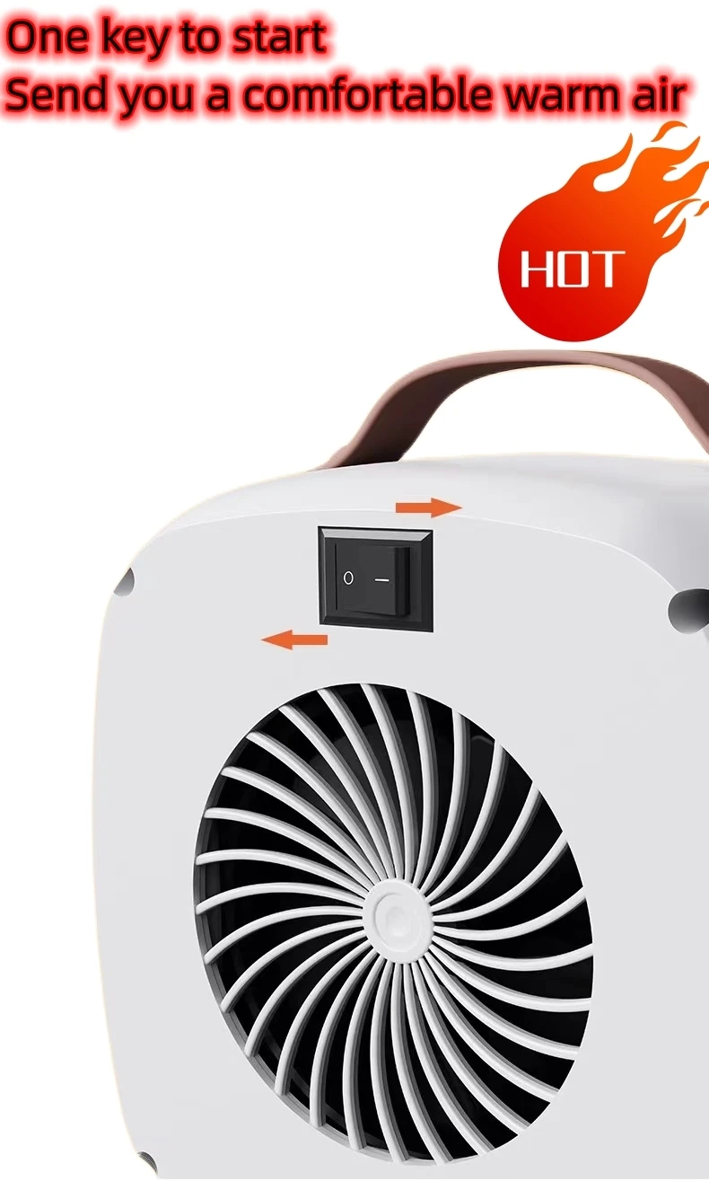 Mzl New Desktop Heater Mini Silent Heater Bathroom Small Sun Small