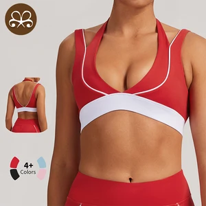 High-Impact Racerback Sports Bra & Fitness Tank Top for Women, Yoga Running Gym Workout