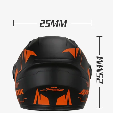 Мотоциклетный шлем гоночный на все лицо для мотоциклов