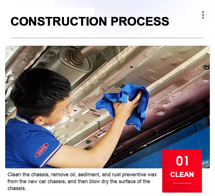 Car Chassis Rubberized Undercoat Rubber Paint For Cars Undercoating