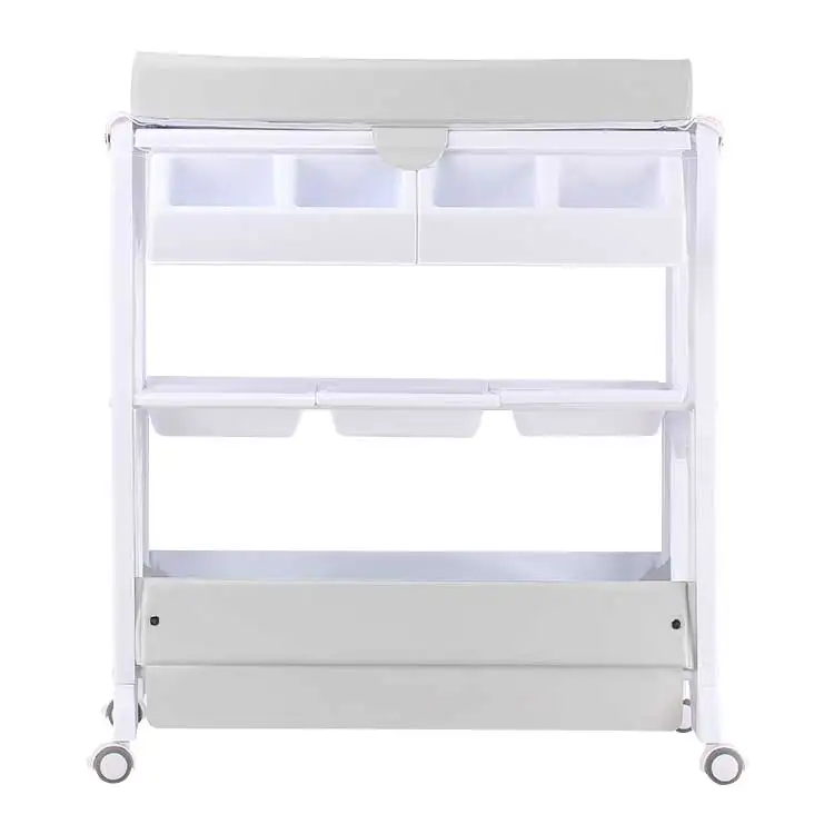 
 Лидер продаж! Складной 4 колеса портативный высокой репутацией для пеленального столика с Ванна  