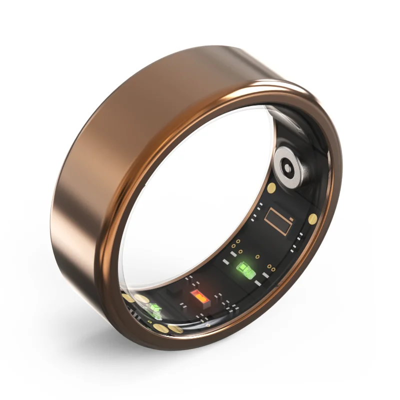 2024 Nova Smart Ring Remote Control Fitness Monitor Finger Digital Ring Blood Oxygen Sleep Health Tracker Ring