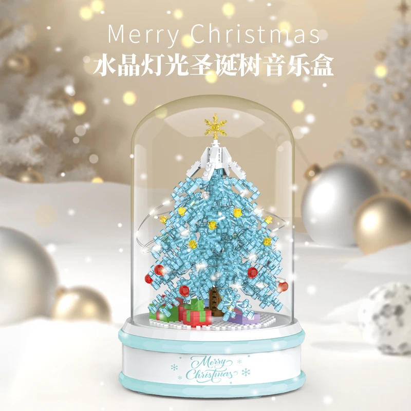Lele Brothers Christmas Tree Music Box - Educational Toy