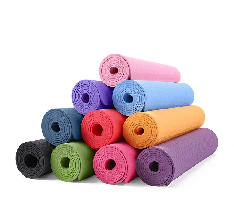 6mm 8mm Thick Eco Friendly Exercises Gym Foldable Mat Double Face ...