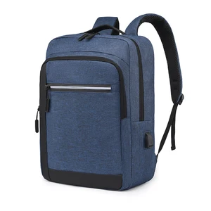 Wholesales Waterproof Business Notebook Bag School Laptop Backpack With Usb Charging Port