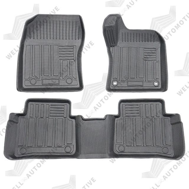 Good Quality Offroad Parts 3d Tpe Car Mats Antiscratch Carpet Set
