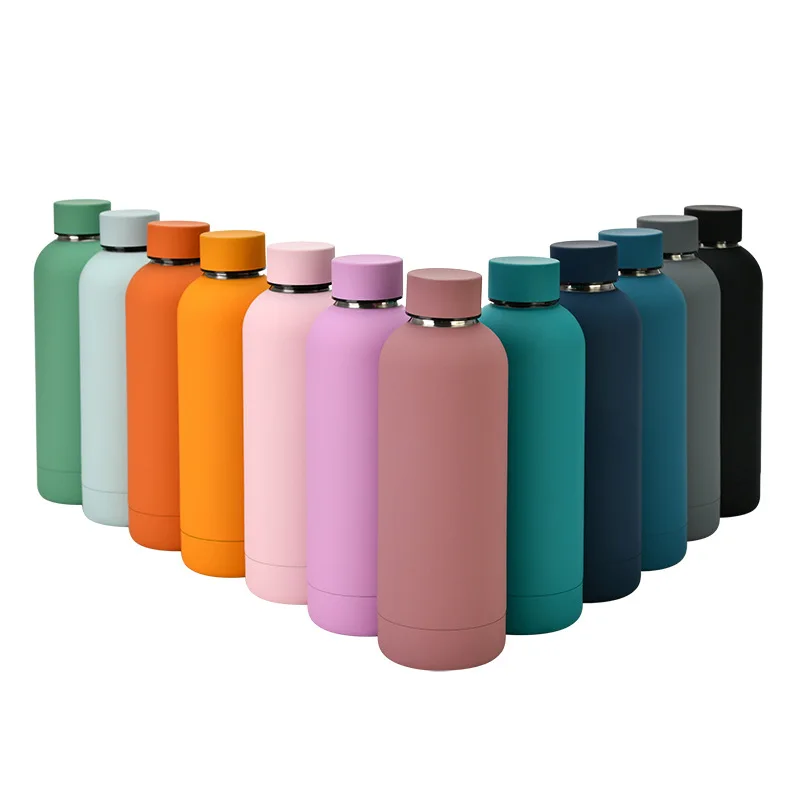 Custom Soft Touch Water Bottle, Corporate Gifts