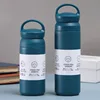 Azul profundo con tapa con asa