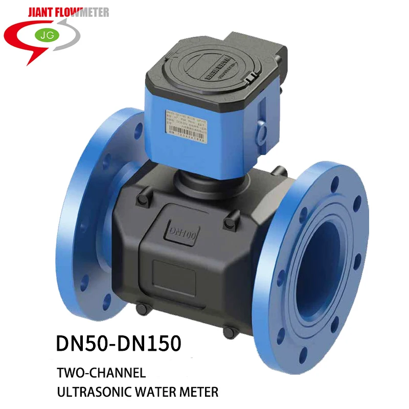JIANT DN15~DN800 Dual Channel Ultrasonic Water Meter DC8-24V| Alibaba.com