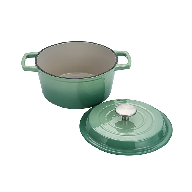 Яркая посуда для дома, оптовая продажа, Зимбабве, антипригарный горшок, эмалированные кухонные кастрюли и сковородки, Египет, кастрюля, чугунные наборы посуды