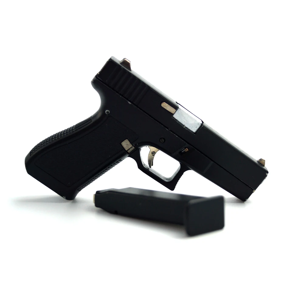 Glock 22 Simulation Gun Toys for Kids Metal Gun Model Military Pistol Figure