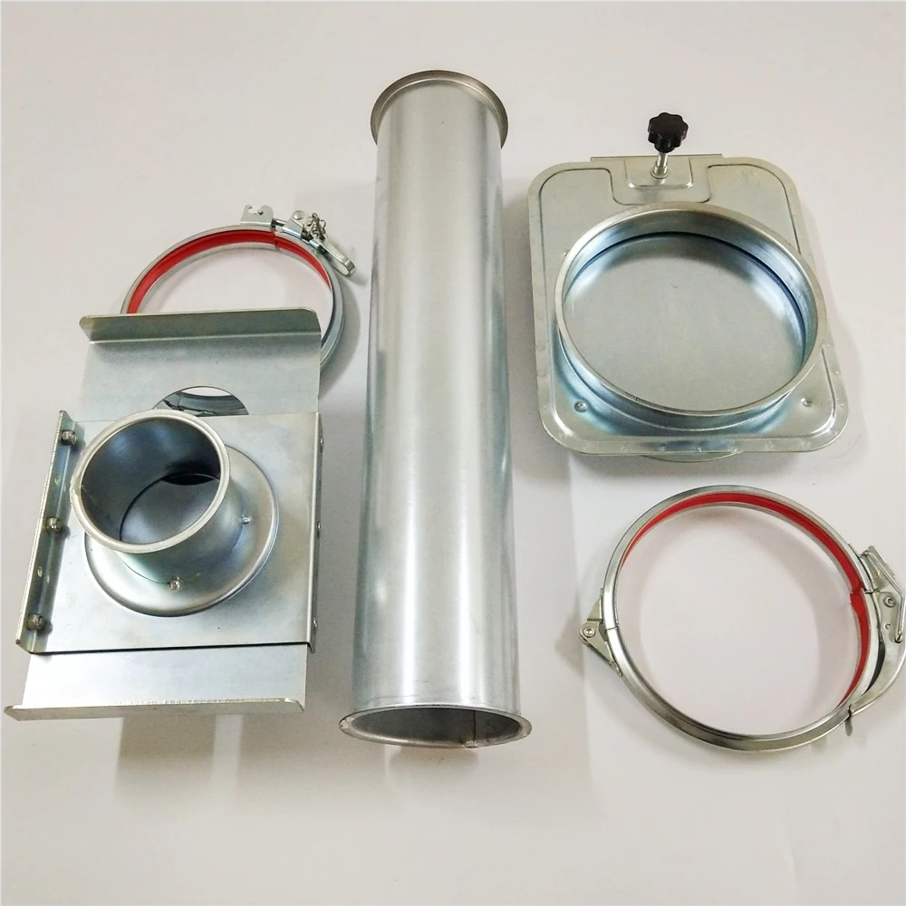 Carbon Steel Quick Connect Duct Clamp,Clamp Together Ducting For Dust