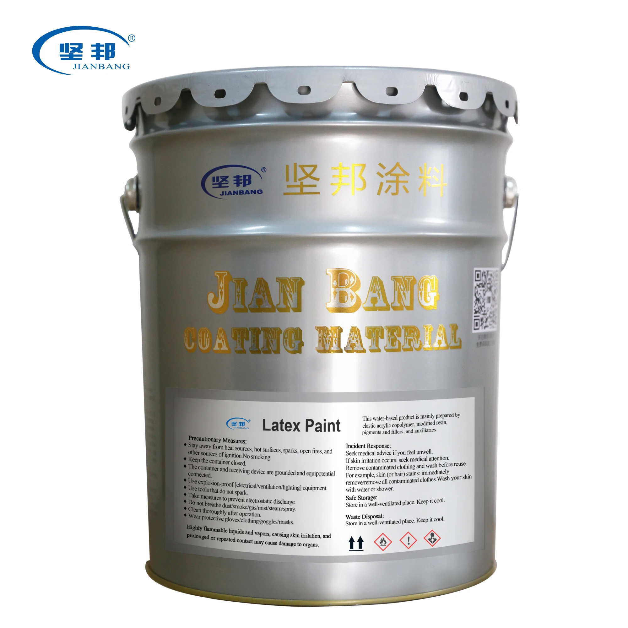 Latex Paint Advanced Interior Wall Acrylic Building Coating Liquid Coating Spray Custom Color