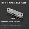 Radius gauge R1-6.5mm