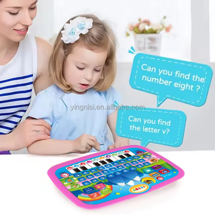 Laptop Educational Baby Learning Toys Tablet for Kids  Early Education English Learning Machine