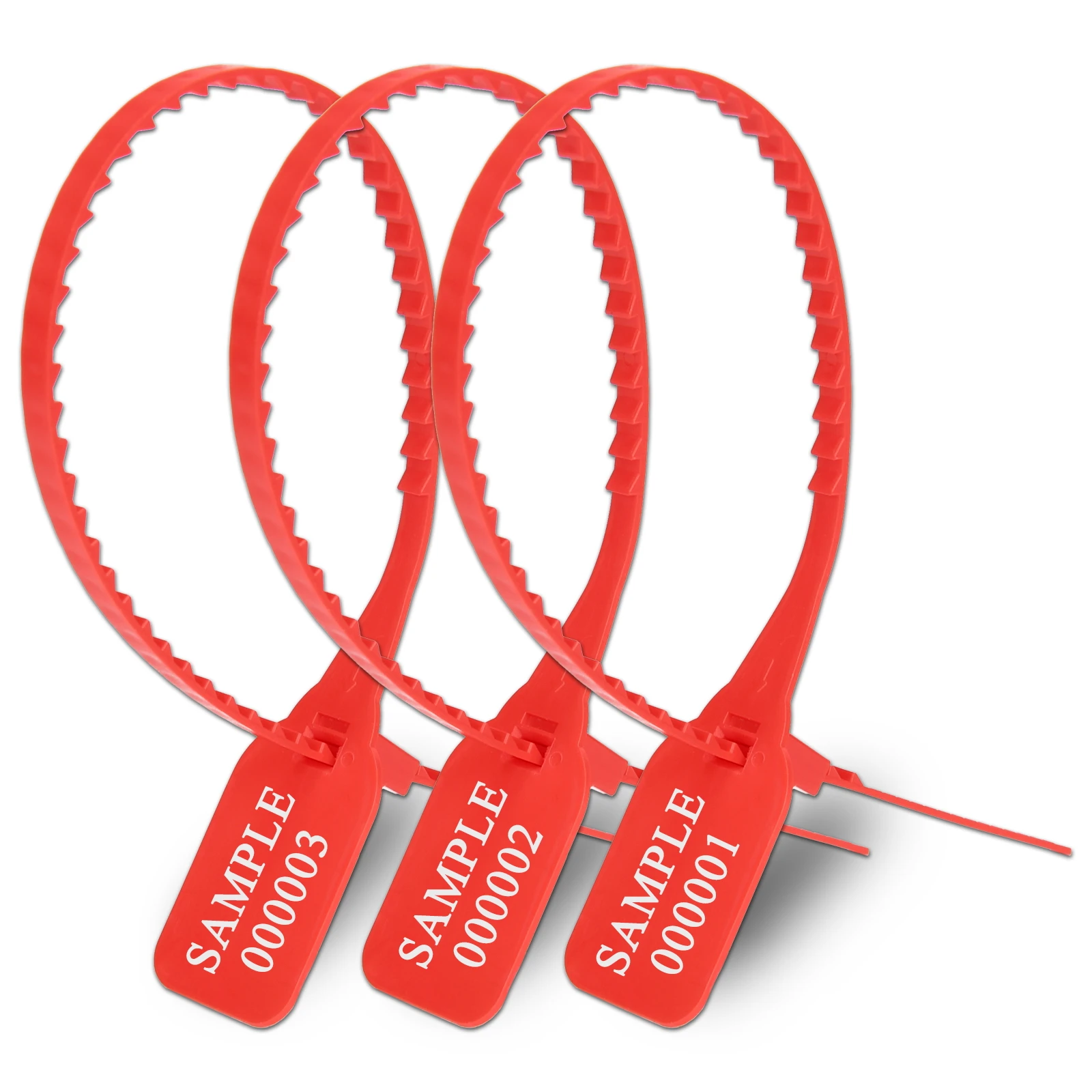 Security Seals With Numbering Tamper Proof Plastic Cable Ties Label ...