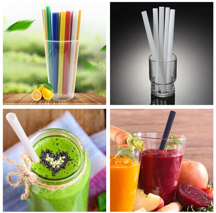 Biodegradable Boba Straws Individually Wrapped Pla Drinking Straws Non ...