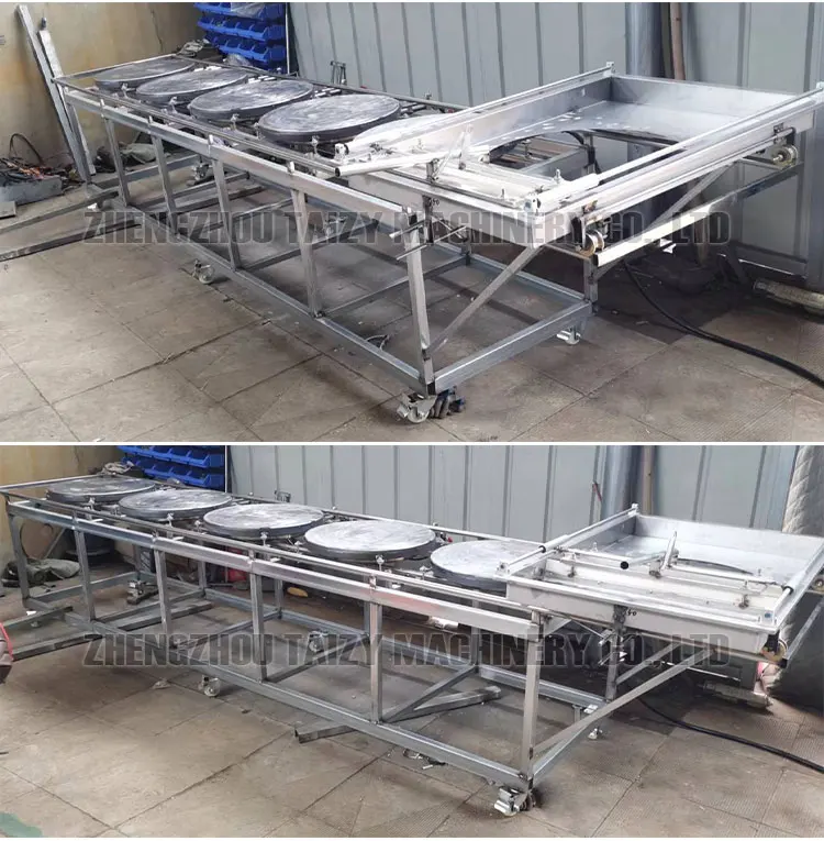 Automatic Pancake Machine Dosa Machine Stainless Steel Bread Crepe Making Machine