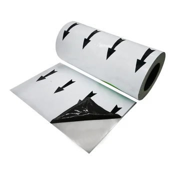 ultraviolet-proof black and white protection film for laser cutting with strong viscosity