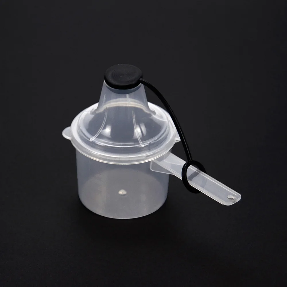 Portable Pre-Workout Protein Powder Dispenser Supplement Funnel Bottle Direct Drinking PP Material for Fitness Fans