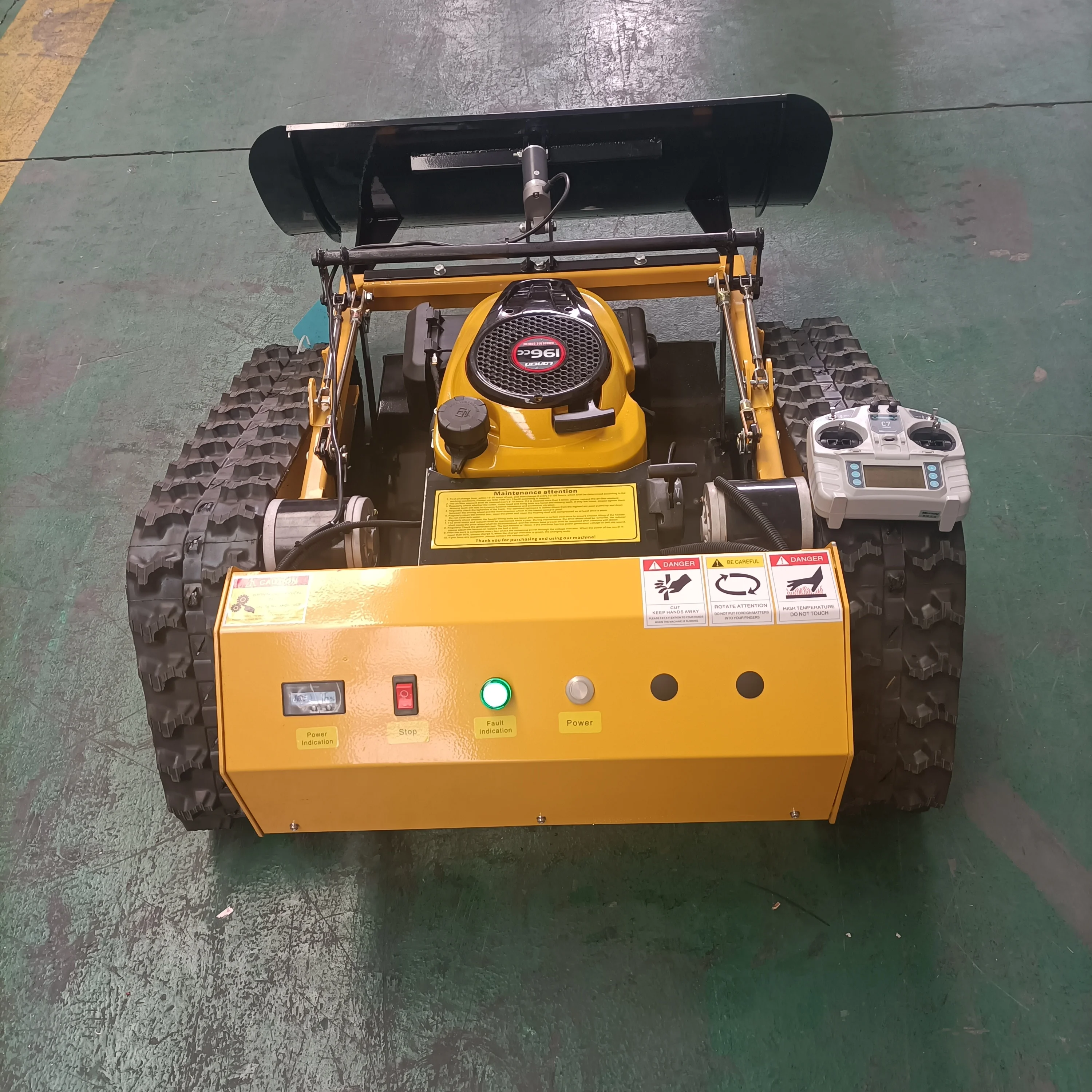 Remote Control Lawn Mower - Efficient All Terrain Mowing