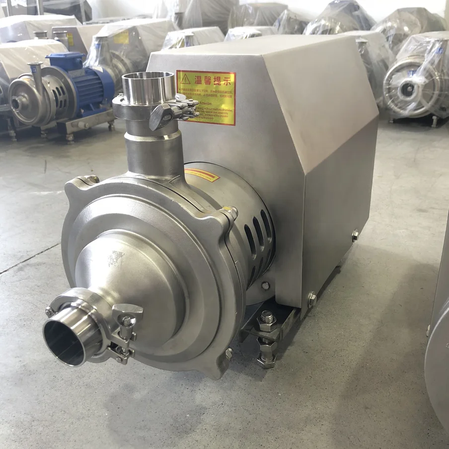 Stainless Steel CIP Self-Priming Position Water Pump