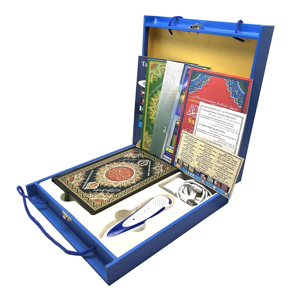Best Selling Muslim Gift Digital Pen Quran Reader with Quran Player  Learning Holy Quran Reading Pen Audio 16GB M9