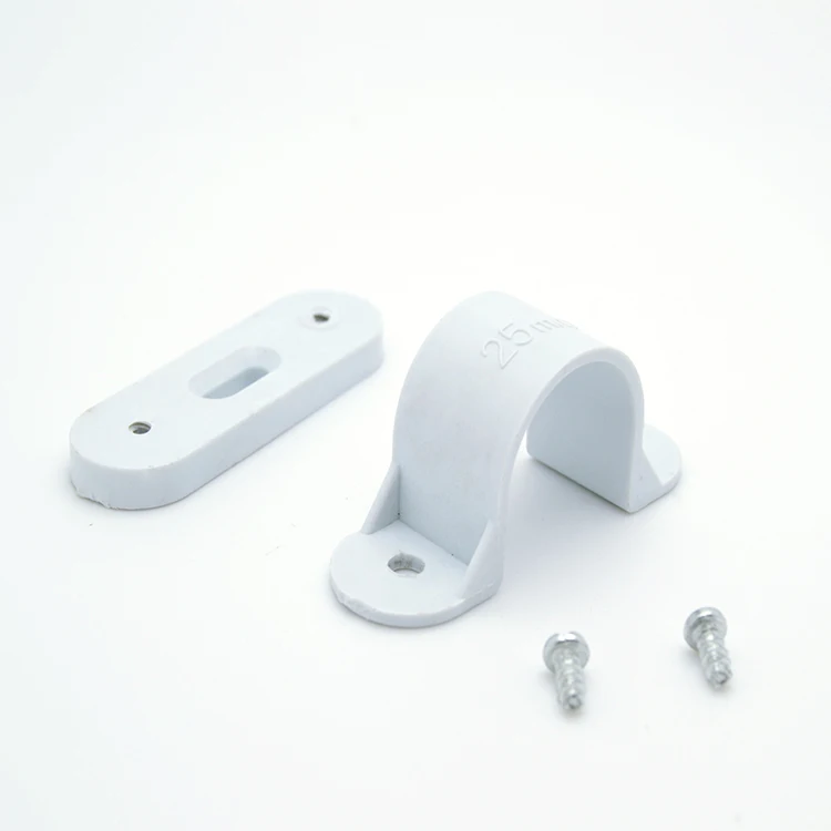 20mm Conduit Fittings MECCANIXITY 10PCS PVC U-Shaped Conduit Clip Push ...