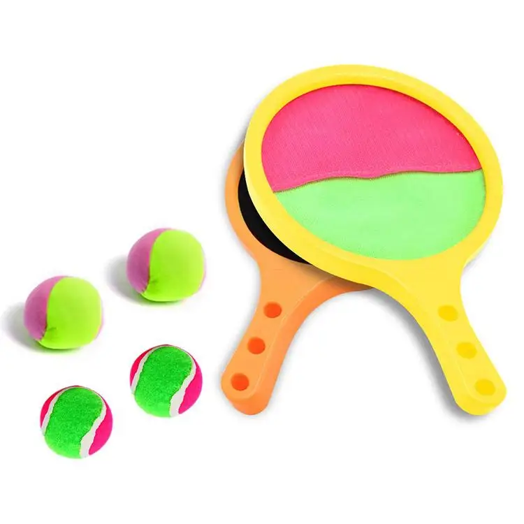 2 x Rackets Tennis Racket and Ball Set Garden Beach Summer Fun Game Toy