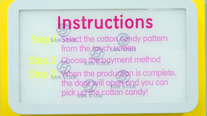 Коммерческие машины для изготовления сахарной