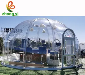 Glass Dome House Prefabricated Building Vila House Tents