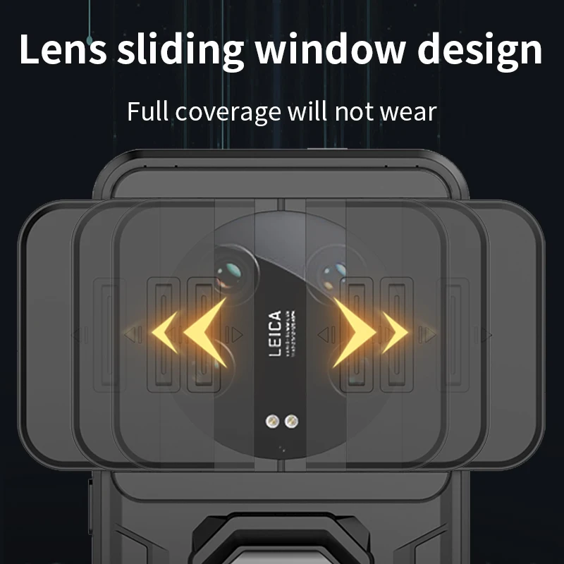 Case For Xiaomi 14T Case With Slide Camera Cover, Built-in - View #11