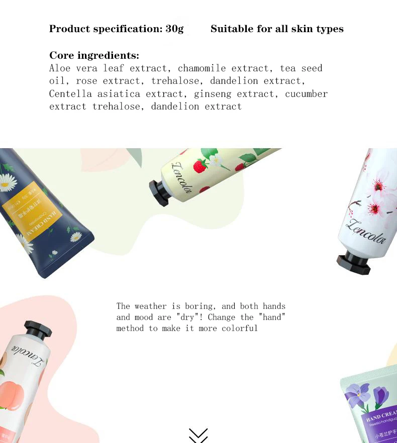 Vitamin E Soft Working Hands Foot Makeup Care Travel Size Organic Hand