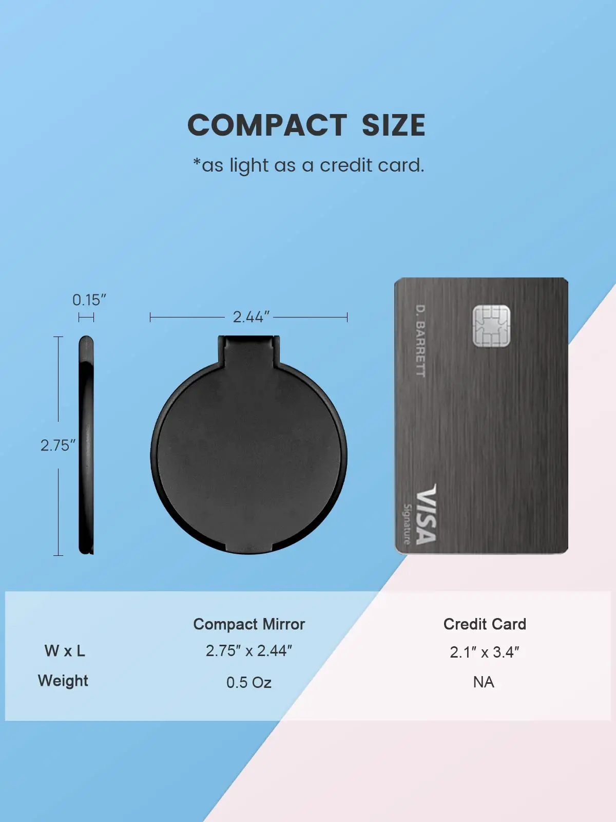 Compact Portable Pocket Mirror Bulk Round Makeup Mirror Buy Small