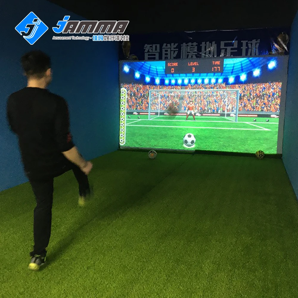 Indoor Playground Interactive AR Football Soccer Game Simulator Virtual  Football Simulator Robot Goal Keeper Football Simulator| Alibaba.com